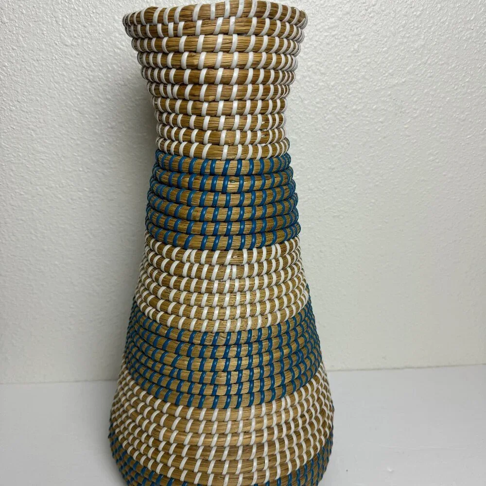 Woven Decorative Vase 3 Colors 15.5
